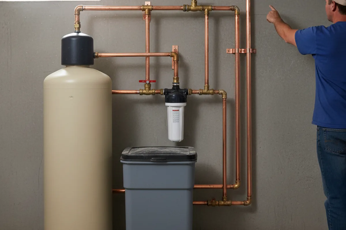 Whole-house water treatment system installed in Waterford